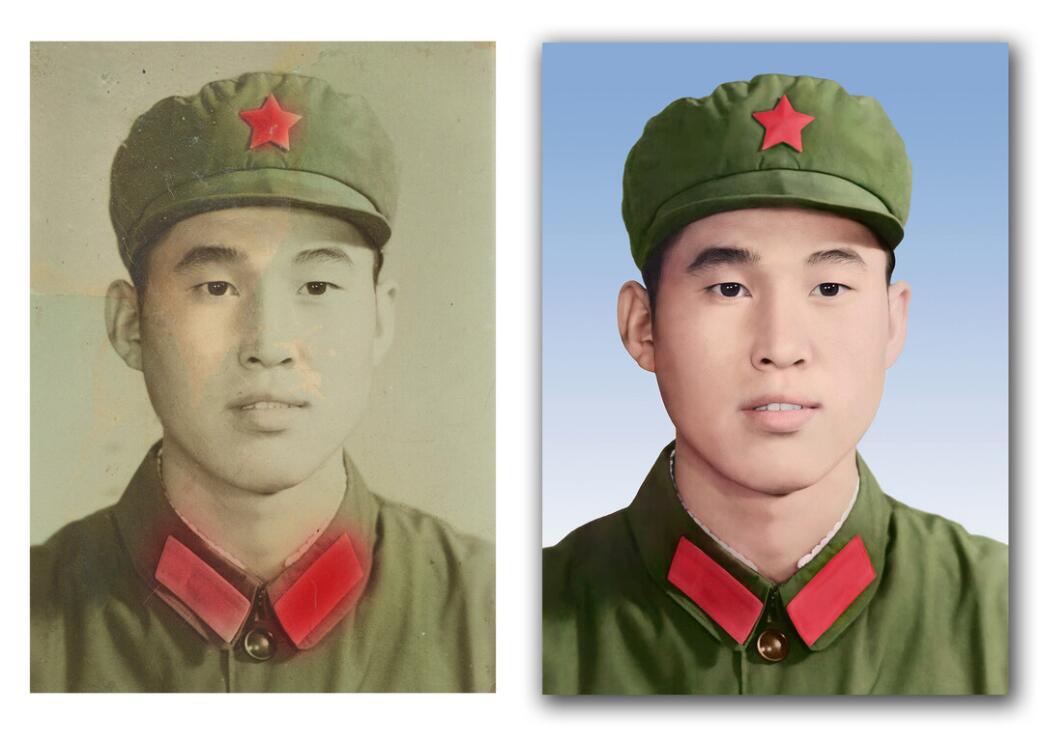 龙河镇破损照片修复-18